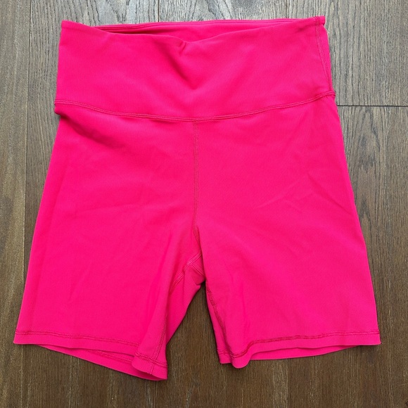 TnaSLICK Rib Atmosphere Hi-Rise 7" Short Hypno Pink Size L - Picture 2 of 5